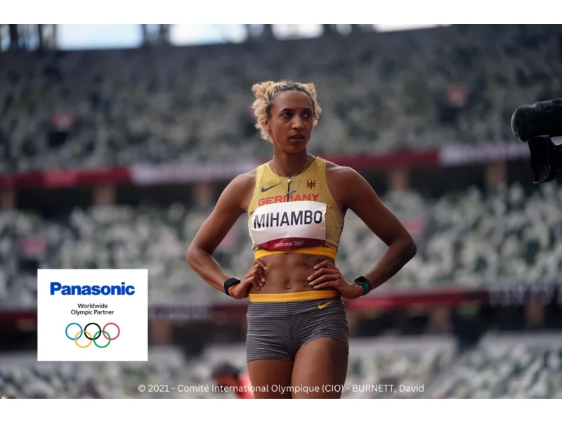 Panasonic nawiązuje partnerstwo ze złotą medalistką olimpijską - Malaiką Mihambo zdjęcie