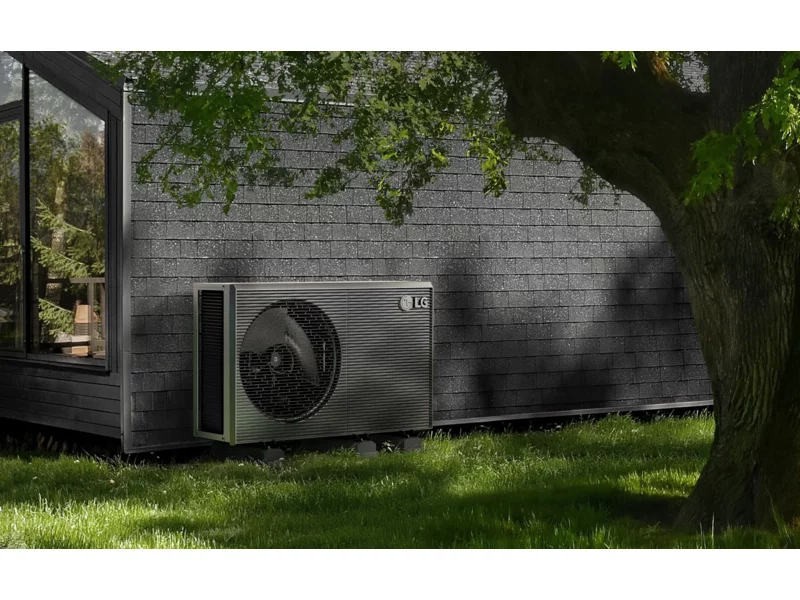 LG wprowadza nową energooszczędną pompę ciepła Therma V R290 Monobloc o minimalistycznym designie zdjęcie