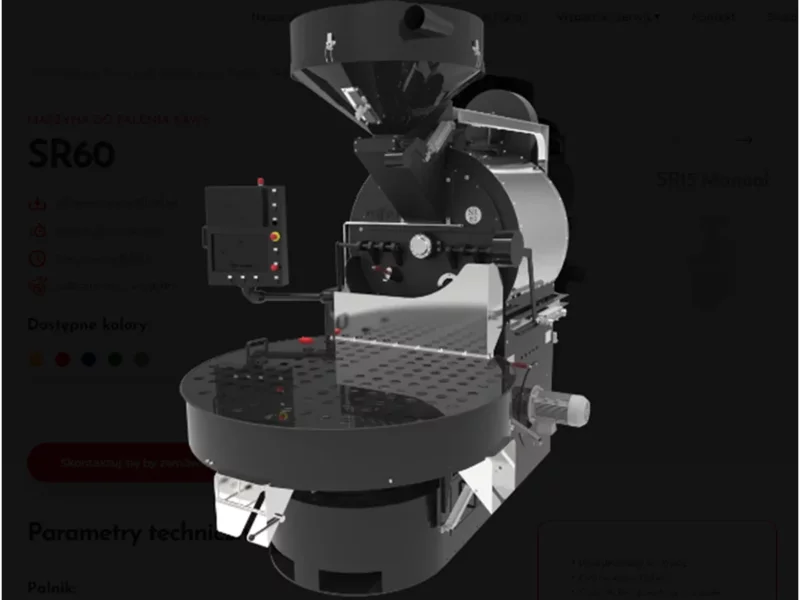 Elementy Elesa+Ganter w maszynach do palenia kawy. Case study firmy Coffed - zdjęcie