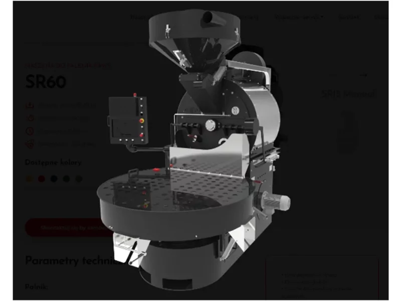 Elementy Elesa+Ganter w maszynach do palenia kawy. Case study firmy Coffed zdjęcie