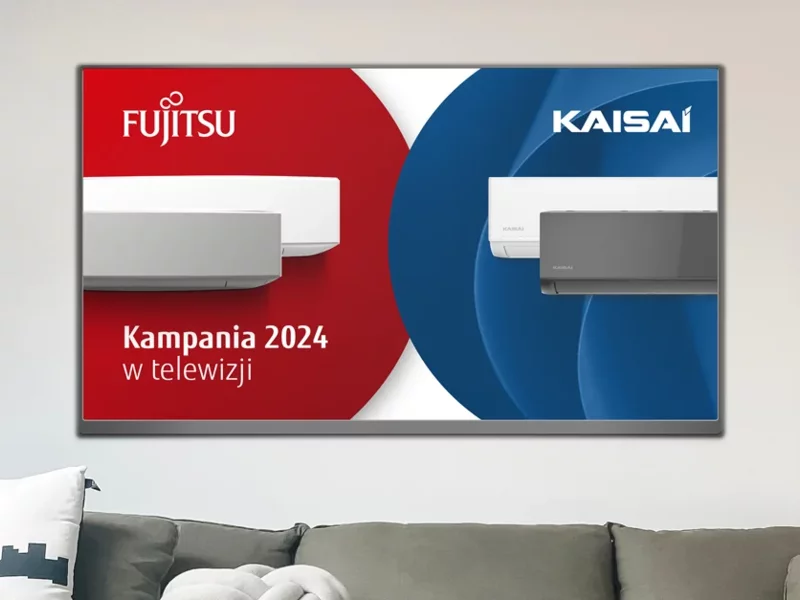 Kampania sponsoringowa marek Fujitsu i Kaisai w telewizji - zdjęcie