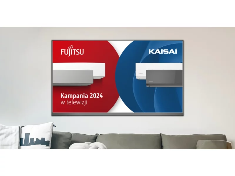 Kampania sponsoringowa marek Fujitsu i Kaisai w telewizji zdjęcie