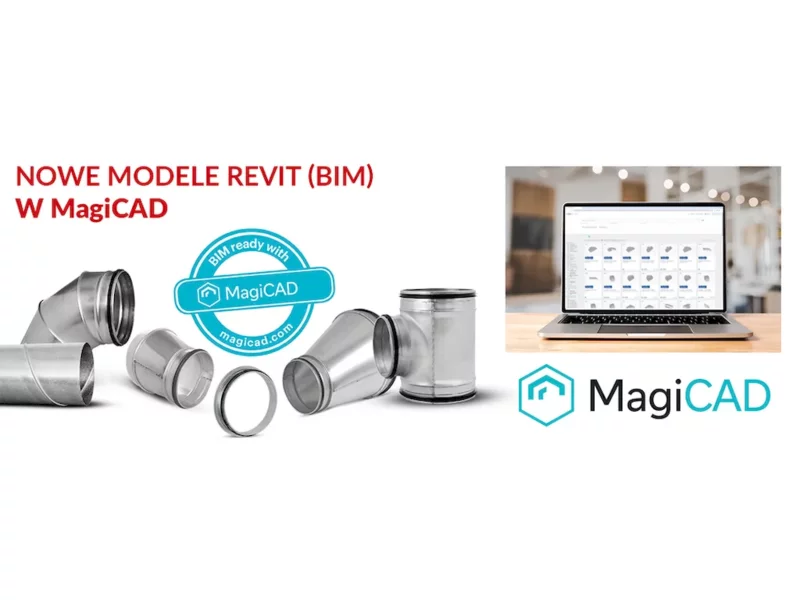 Nowe modele Revit (BIM) w MagiCAD zdjęcie
