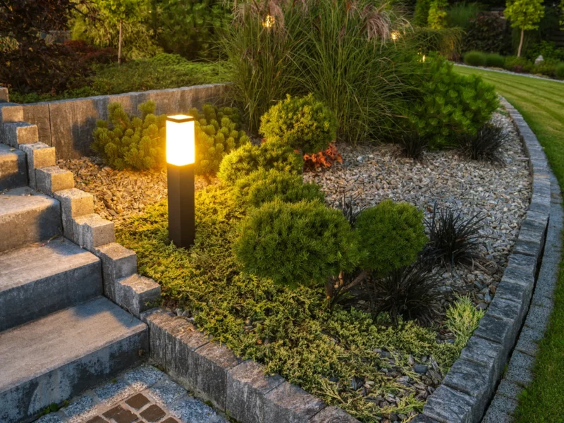 Oświetlenie ogrodowe na prąd – nowoczesne rozwiązania dla każdego ogrodu - zdjęcie