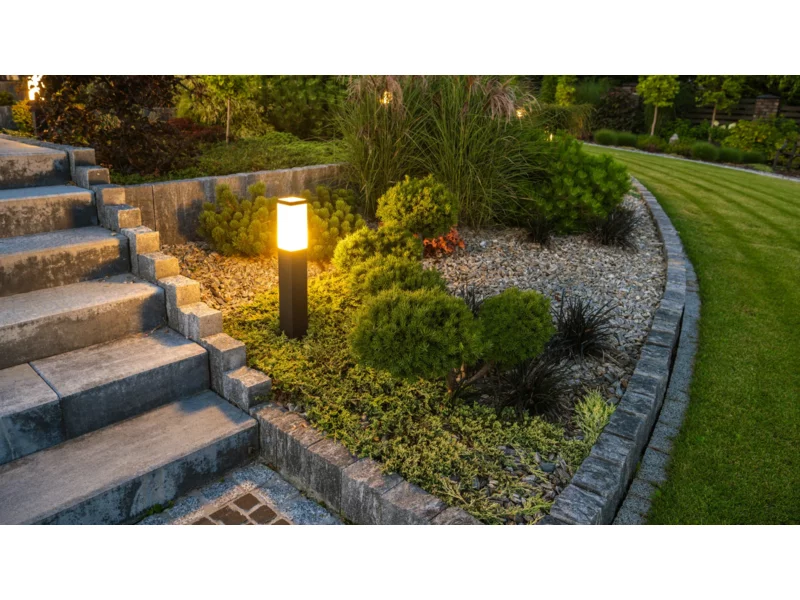 Oświetlenie ogrodowe na prąd – nowoczesne rozwiązania dla każdego ogrodu zdjęcie