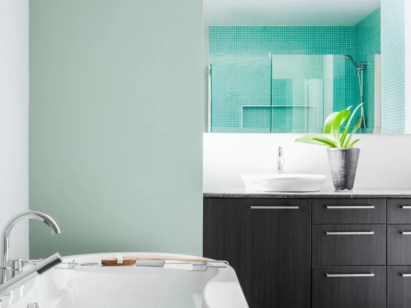 Jaką farbę do łazienki wybrać? Caparol - najlepsze farby lateksowe i akrylowe do łazienek - zdjęcie