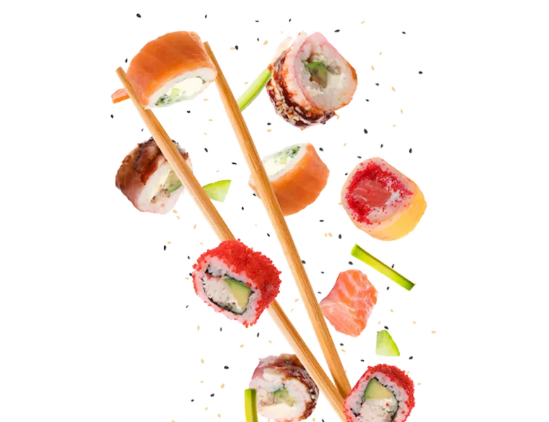 Drewniane pałeczki do sushi - zdjęcie