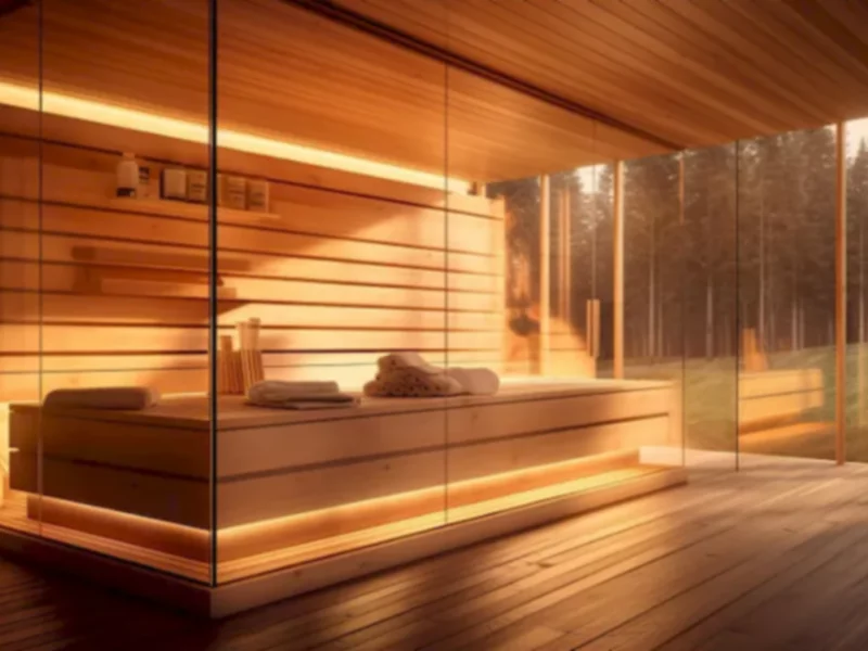 Sauna na wymiar: najnowsze trendy w projektowaniu saun - zdjęcie