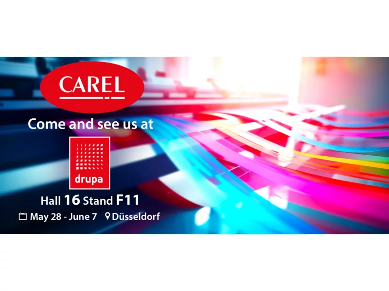 CAREL wprowadza innowacje i efektywność dla technologii drukowania na targach drupa zdjęcie