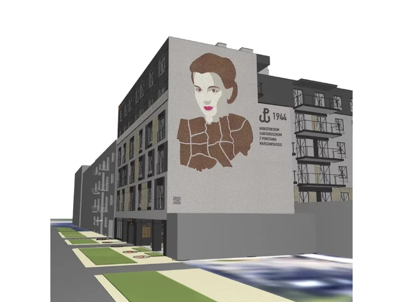 Wybrano projekt muralu na budynek Racławicka 7 zdjęcie