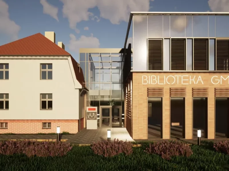BERGER Bau zbuduje Gminną Bibliotekę Publiczną w Długołęce - zdjęcie
