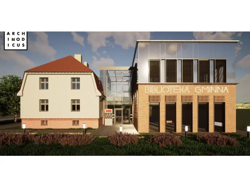 BERGER Bau zbuduje Gminną Bibliotekę Publiczną w Długołęce zdjęcie