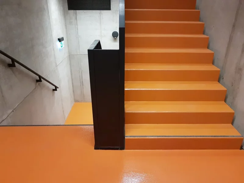 Bezspoinowe powłoki żywiczne na schodach – przegląd najciekawszych realizacji - zdjęcie
