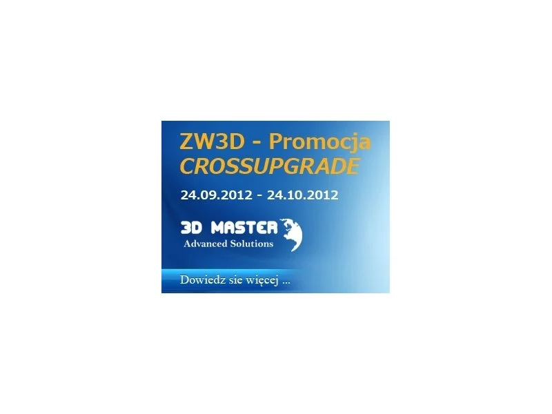 ZW3D Program CAD/CAM 50% TANIEJ w CROSSUPGRADE zdjęcie
