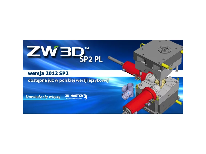 ZW3D CAD/CAM &#8211; SP2 w polskiej wersji językowej zdjęcie