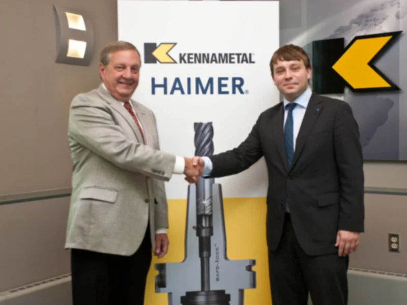 Firmy Kennametal i Haimer podpisały porozumienie w sprawie dostaw złącza wrzeciona KM4X - zdjęcie