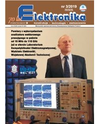 Elektronika - konstrukcje, technologie, zastosowania 3/2019 - okładka