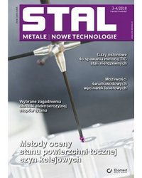 STAL Metale & Nowe Technologie 3-4/2018 - okładka