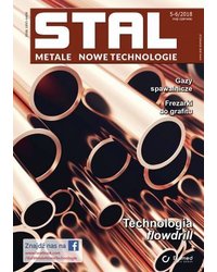STAL Metale & Nowe Technologie 5-6/2018 - okładka