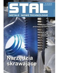 STAL Metale & Nowe Technologie 9-10/2018 - okładka