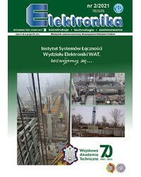 Elektronika - konstrukcje, technologie, zastosowania 2/2021 - okładka