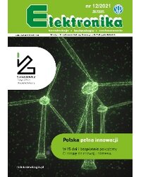 Elektronika - konstrukcje, technologie, zastosowania  12/2021 - okładka