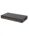 PIX-POE8AT-2GE - 10-portowy switch, 8x PoE af/at, 2x UPLINK GE