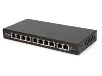 PIX-POE8AT-2GE - 10-portowy switch, 8x PoE af/at, 2x UPLINK GE - zdjęcie