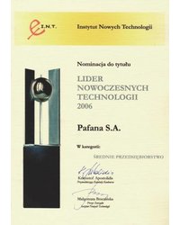 Instytut Nowych Technologii - nominacja 2006 - zdjęcie
