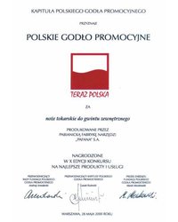 Polskie Godło Promocyjme TERAZ POLSKA 2000 - zdjęcie