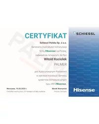 Certyfikat Schiessl - zdjęcie