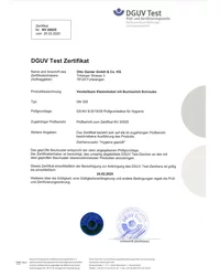 Certyfikat DGUV GN 305 - zdjęcie
