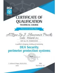 Certyfikat DEA (2022) - zdjęcie