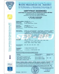 Certyfikat Zgodności - Rury sztywne (2022) - zdjęcie