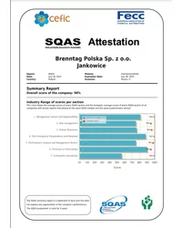 Świadectwa badania SQAS/ ESAD II dla lokalizacji w Jankowicach - zdjęcie