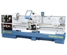 Tokarka Titan 660 x 1500 z cyfrowym wyświetlaczem 3 osi i systemem MULTIFIX BERNARDO - zdjęcie