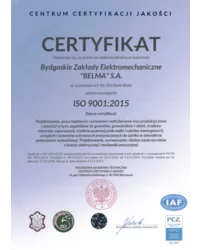 Certyfikat ISO 9001:2015 (2023) - zdjęcie