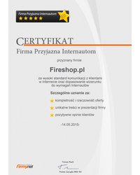 Certyfikat Firmy Przyjaznej Internautom - zdjęcie
