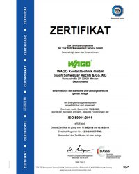 Certyfikat ISO 50001 - zdjęcie