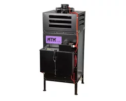 Multiolejowa nagrzewnica powietrza - czarna MTM 8-30 (8/19/30 KW) - zdjęcie