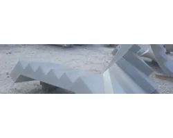 Schody prefabrykowane zabiegowe betonowe - zdjęcie