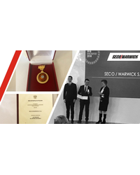 SECO/WARWICK otrzymuje odznakę honorową "Za Zasługi dla Wynalazczości" - zdjęcie