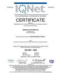 Certyfikat ISO 9001:2008 - zdjęcie