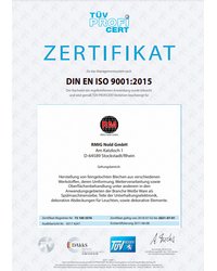 Certyfikat DIN EN ISO 9001:2015 (2018) - zdjęcie