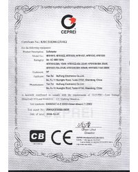 Certyfikaty CE na Softstarty HFR1000 - zdjęcie