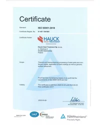 Certyfikat ISO 50001:2018 (2020) - zdjęcie