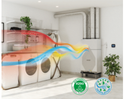 MISTRAL HOME PC –  centrala wentylacyjna ze zintegrowaną pompą ciepła - zdjęcie