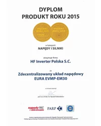 Dyplom Produkt Roku 2015 - zdjęcie