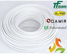 Przewód YDYp 3x1,5mm2 450/750V Polski (instalacyjny płaski) / 100mb - zdjęcie