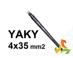 Kabel YAKY 4x35mm2 SE ziemny aluminiowy - zdjęcie
